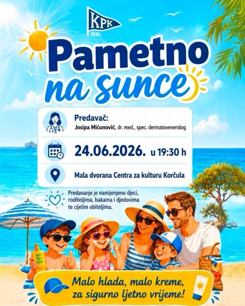 Plakat predavanja Pametno na sunce